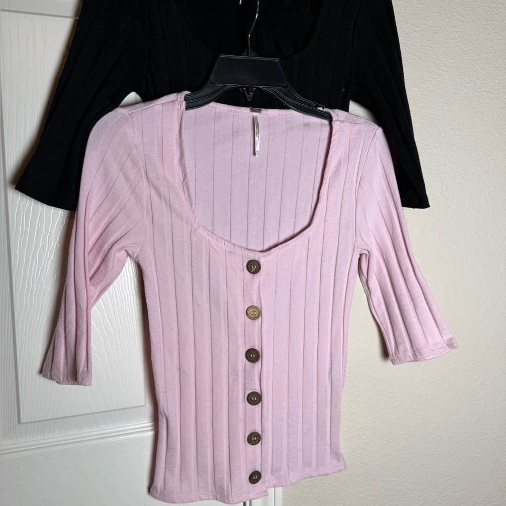 Free People pink 
Knit Fabric